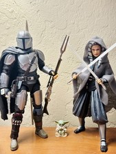 Star Wars Black Series Mandalorian  Ahsoka & Grogu  100  Complete