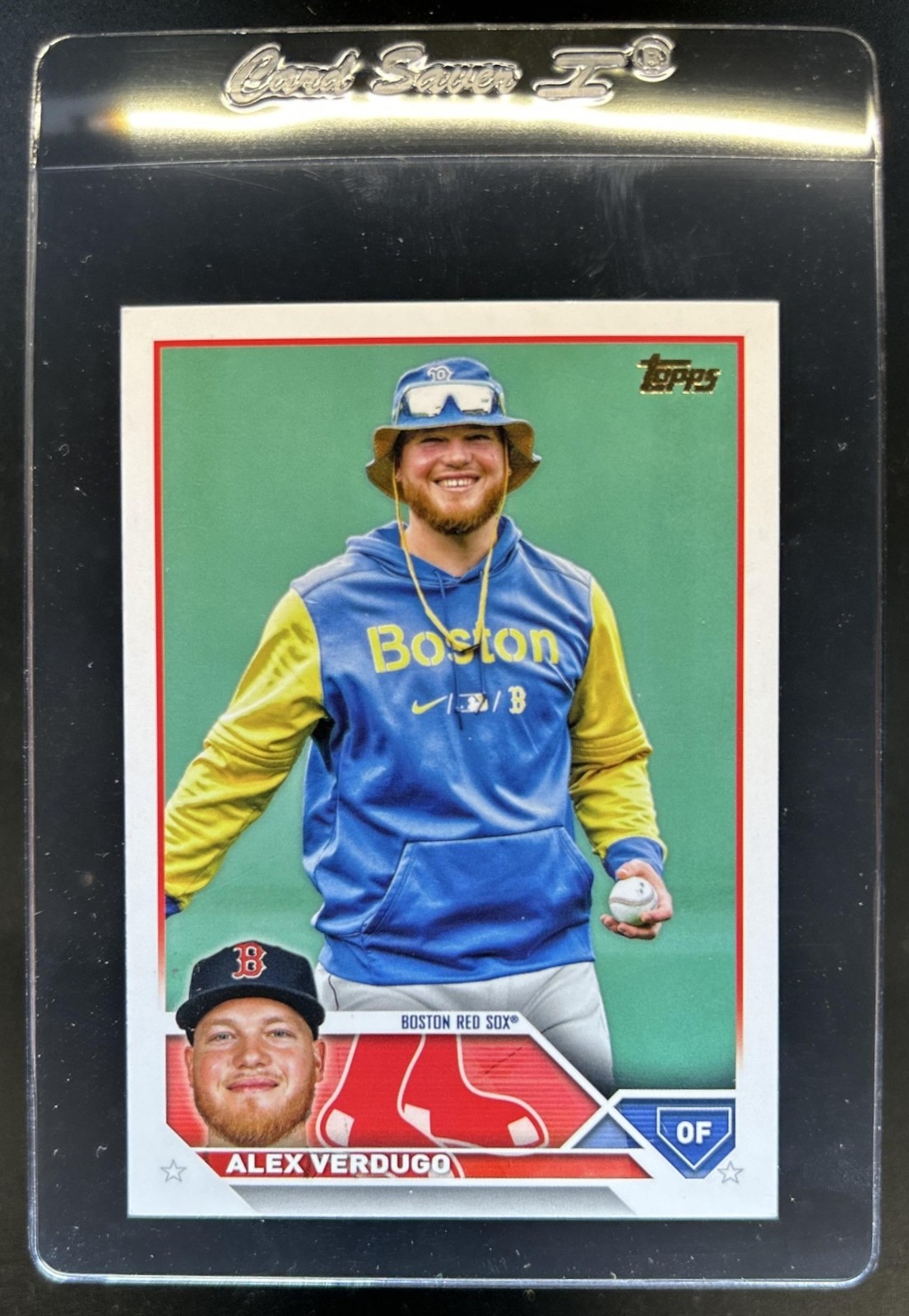 2023 Topps Alex Verdugo Image Variation Golden Mirror SSP #146 Red Sox
