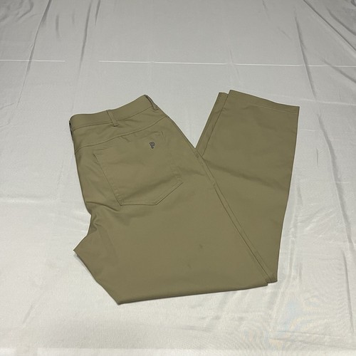 Public Rec Gamechanger Pants Mens 34x30* Tan Stretch 5-Pocket Performance Golf