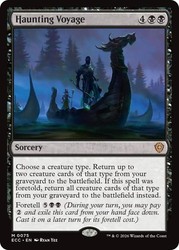 Haunting Voyage #75 Mythic Commander: Lorwyn Eclipsed