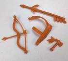 Vintage TMNT Wacky Wild West Indian Chief Leo Weapons Accessories Lot 1992