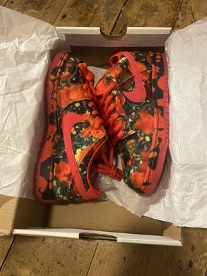 Nike SB Dunk Low The Wizard of Oz Poppy Field Varsity Red/Gold FZ1291-600 Men's
