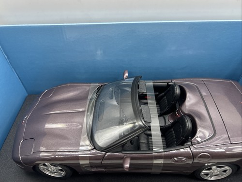 1/18 Maisto Road & Track Collec. ED Series 1 1998 Corvette Conv. Purple jm 31005 - Picture 4 of 24