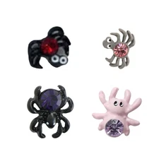 Origami Owl YOUR CHOICE OF SPOOKY SWEET SPIDER Floating Enamel HALLOWEEN Charm