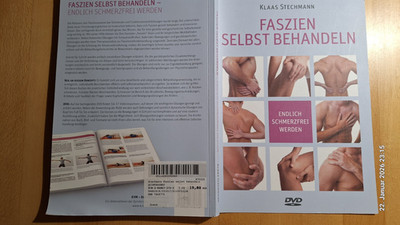 K Stegmann Faszien selbst behandeln mit DVD neu halber Preis +Porto