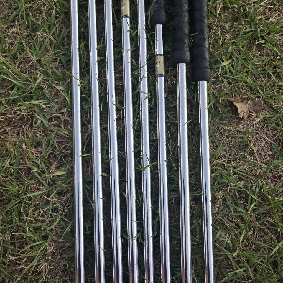 Wilson Staff FS Fat Shaft Iron Set 3-PW Reg Flex Platinum Steel Shafts ...