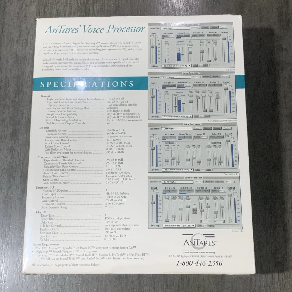 Vintage Antares JVP TDM Software Brand New Sealed - Image 2 of 4