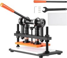 Leather Cutting Machine, 10.2 X 5.9 in Embossing Plate Manual Die Cutter, 0.47 i