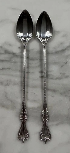 Old Colonial by Towle Sterling Silver Flatware Set of 2 Iced Teaspoons