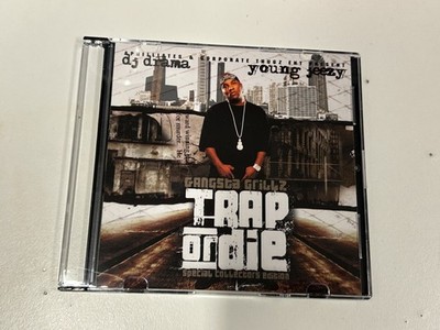 DJ DRAMA GANGSTA GRILLZ YOUNG JEEZY TRAP OR DIE 2003 PROMO ATL MIXTAPE MIX CD