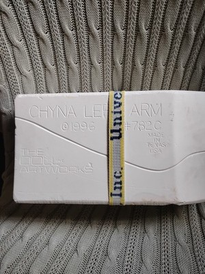1996 DOLL WORKS CHYNA LEFT ARM #7820 PORCELAIN DOLL MOLD