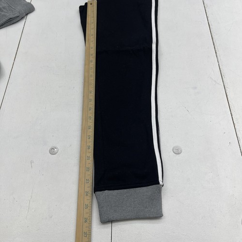The Children’s Place 2 Pack Black Gray Fleece Jogger Sweatpants Youth Boys XL - Picture 5 of 6