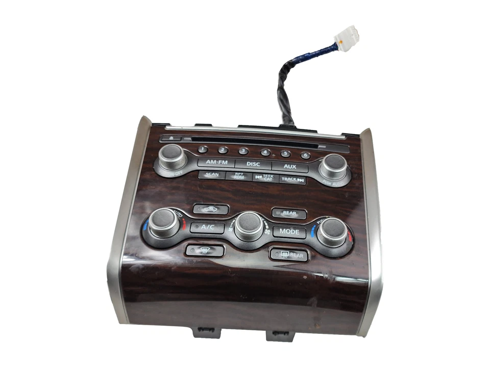 2013-2016 Nissan Pathfinder Radio AC Heat Climate Control Panel 682603KA0B OEM - Image 3 of 4