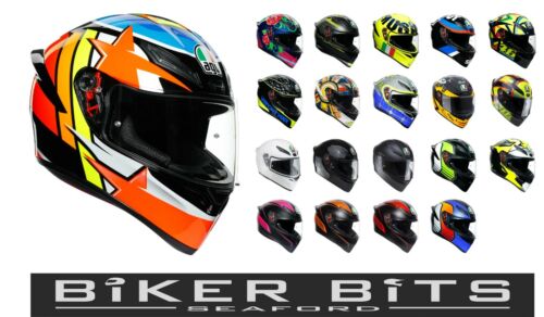 AGV K1 2022 Sports Motorbike Lightweight Helmet with Spoiler and Pinlock Ready - 第 1/79 張圖片