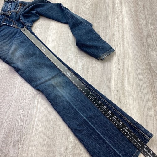 Silver Jeans Womens Tuesday Boot Cut Denim Blue Pockets Embroidered 25/31 - Picture 10 of 10