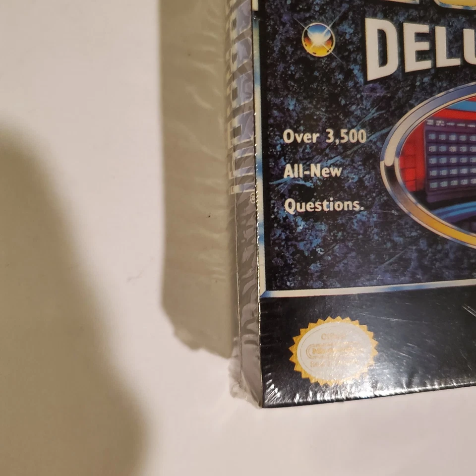 Jeopardy- Deluxe Edition (Super Nintendo SNES, 1993) ☆ SEALED ☆ Brand New ☆ - Image 3 of 4