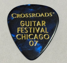 ERIC CLAPTON GUITAR PICK 2007 CROSSROADS GUITAR FESTIVAL CHICAGO 07 PLECTRUM