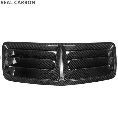 Real Carbon Fiber Scoop Bonnet Hood Air Vent Trim For Ford Mustang GT 2024+ JJ - Bild 4 von 10