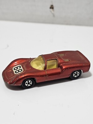 Vintage Matchbox Lesney Series No. 68 Porsche 910 Loose Car Made