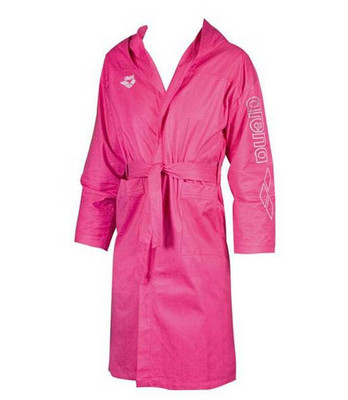 ARENA Damen Bademantel aus feinster Microfaser fuchsia Gr.XS (36) od. S (38/40)