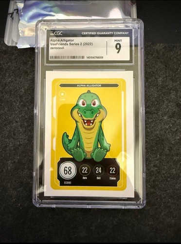 VeeFriends Series 2 Core Alpha Alligator CGC Mint 9