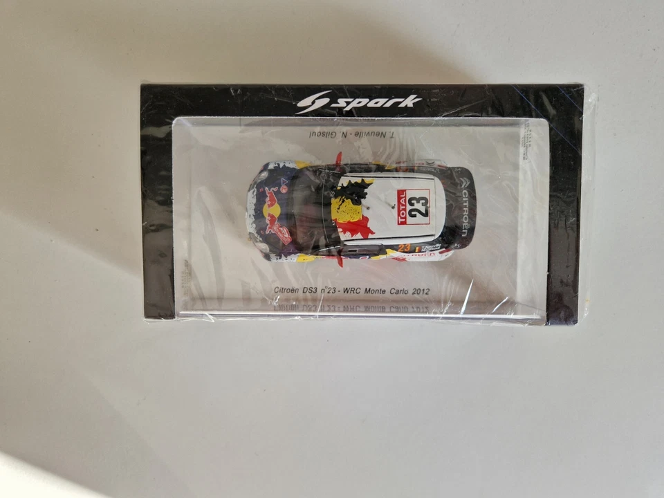 Spark 1/43 Citroen DS3 Neuville/Gilsoul - #23 Rally Monte Carlo 2012 - S3328 - Immagine 4 di 4