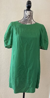 green emerald velvet dress 3.1 Phillip Lim