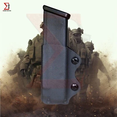 SIGMA TACTICS Tactical IWB Kydex Magazine Carrier For Glock 17/19/26/22/23/25/27/31/32/33