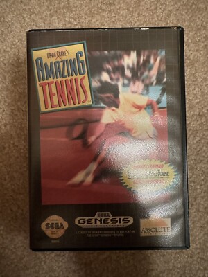 Amazing Tennis (Sega Genesis, 1993) CIB Complete