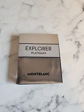 Montblanc Explorer Platinum Eau De Parfum Cologne Sample