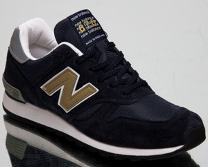 new balance navy and gold