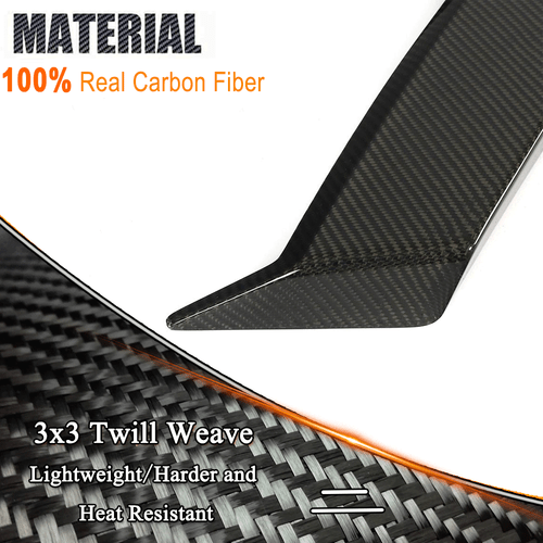 For Benz G Wagon W463 W464 G500 G63 Real CARBON Side Fender Vent Splitters - Picture 8 of 11