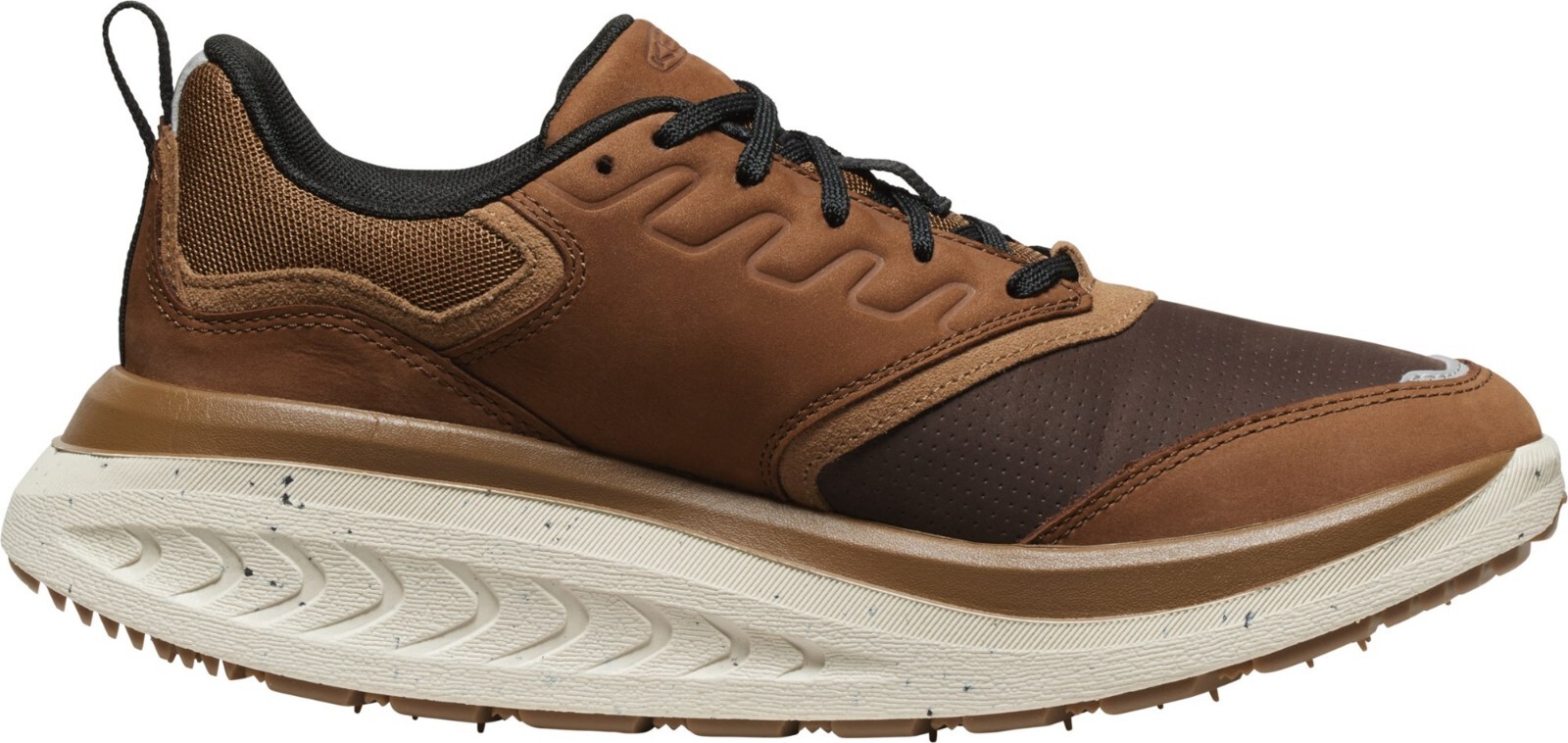 Scarpe da passeggio Keen WK400 in pelle bisonte tostato marrone cocco 1028171 taglia 8