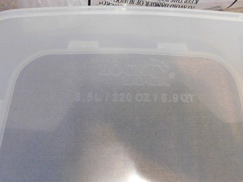 Servidor dividido transparente Lock & Lock con bandeja extraíble NUEVO - Imagen 5 de 6