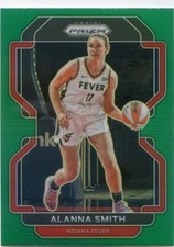 2022 Panini Prizm WNBA ALANNA SMITH #49 GREEN PRIZM FEVER LYNX