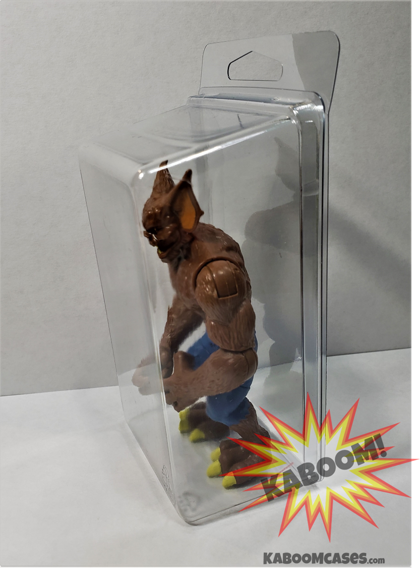 10 Medium action figure protective clamshell plastic cases display