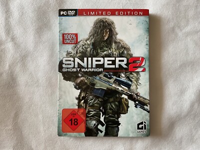 Sniper: Ghost Warrior 2 - Shootergame Computerspiel PC DVD-ROM CD von 2013