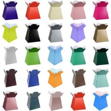 Living Vase Bouquet Flower Box Sweet Tree Boxes 20+ Colours & Various Amounts UK