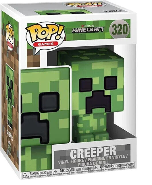 Funko Pop Minecraft Creeper Figure W/ Protector