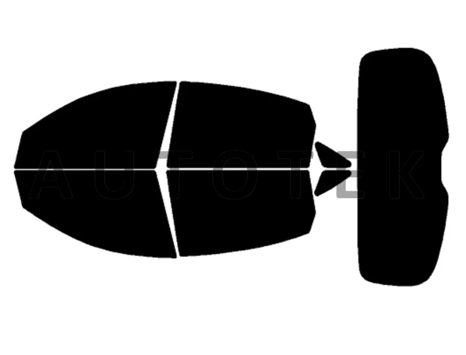 Película de ventana precortada para todos los lados cualquier tono para Infiniti FX35 FX50 FX37 2009-13 Foto 2 de 4