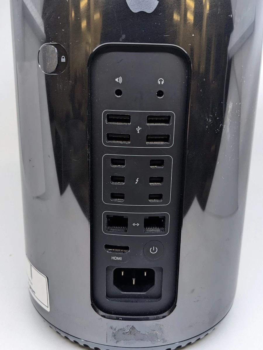 Late 2013 Mac Pro 3.5GHz 6-Core Intel Xeon E5 64GB 1TB SSD 2x D500