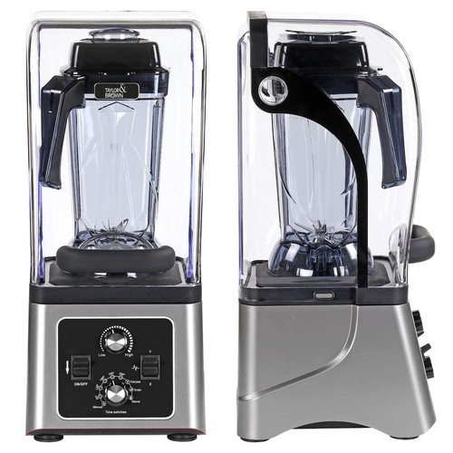 2.5L Commercial Bar Blender with Sound Enclosure Juicer Smoothie Ice Crush - Picture 5 of 7