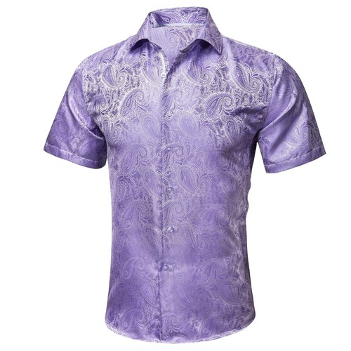 Vintage Burberry Paisley Short Sleeve Button Up Shirt | eBay