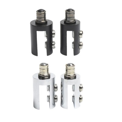 2pcs Practical Sturdy Glass Hinges Accessory for Long Time Use Durability
