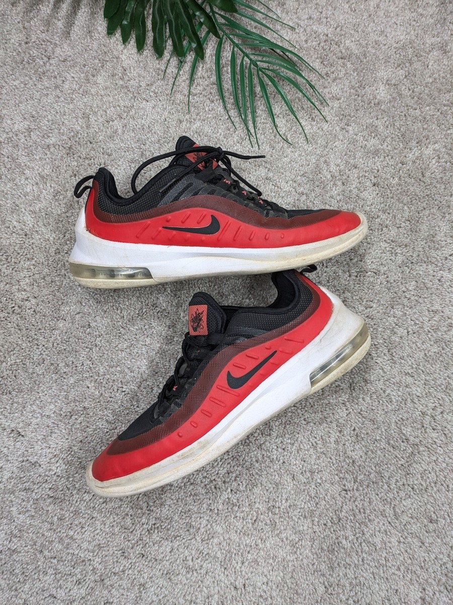 Nike Air Max Axis Shoes Mens Red Black Running Gym Train