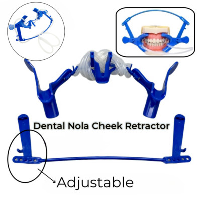 Dental Orthodon Nola Retractor Dry Field System Lip Tongue Hook Expander Opener