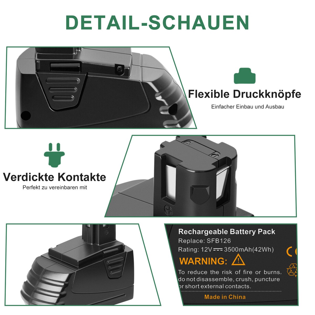 Batterie 3,5Ah NiMH Pour Hilti 12V - Compatible SFB121, SF125, SF126, Etc.
