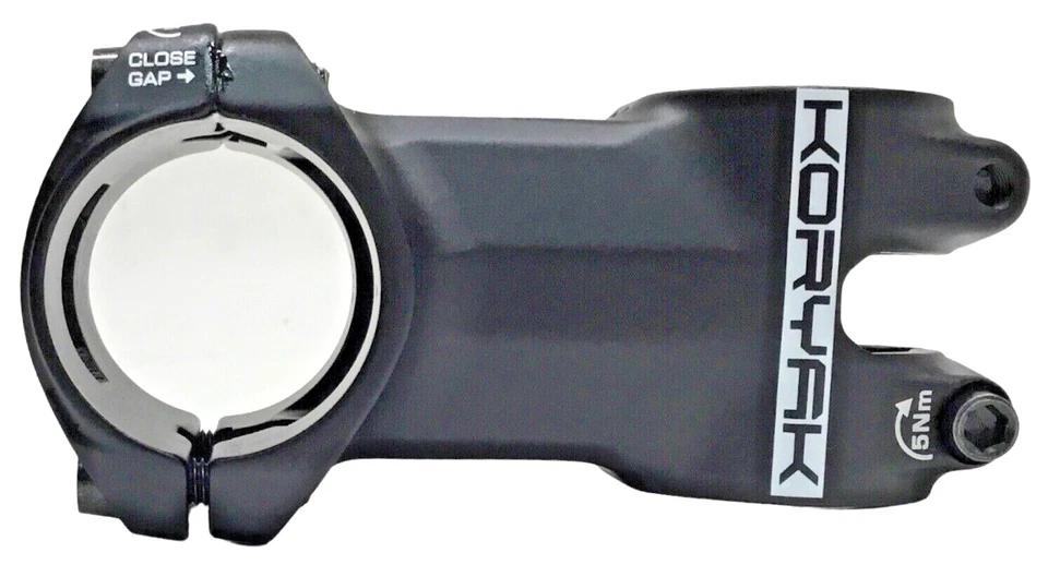 Pro Koryak Alloy Di2 Stem 60mm 0° Rise 31.8mm Clamp 1 1/8" Steer Black 132 grams - Image 3 of 4