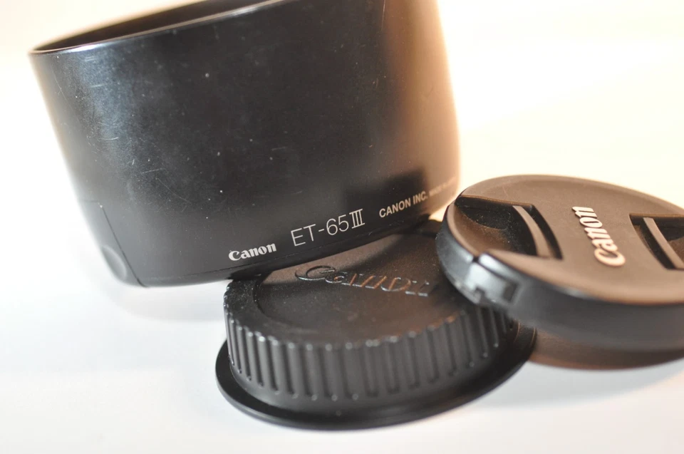 Canon EOS EF 85mm f/1.8 USM IS FX PRIME lens ET-65 for EOS A2 T8 90D 7D 5D 6D 1D - Image 3 of 4