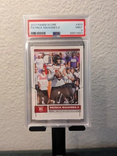 2017 Score - Rookies Patrick Mahomes II #403 (RC)